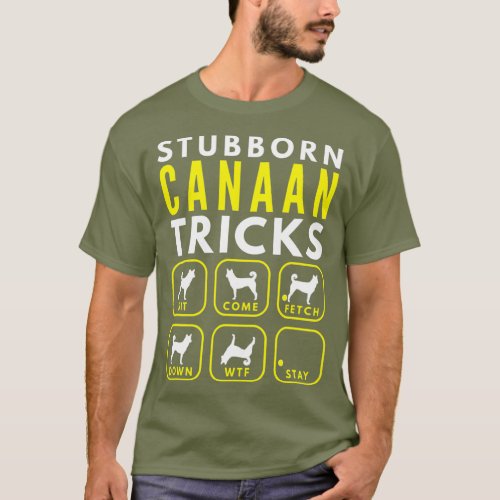 Stubborn Canaan Dog Tricks _ Dog Training T_Shirt