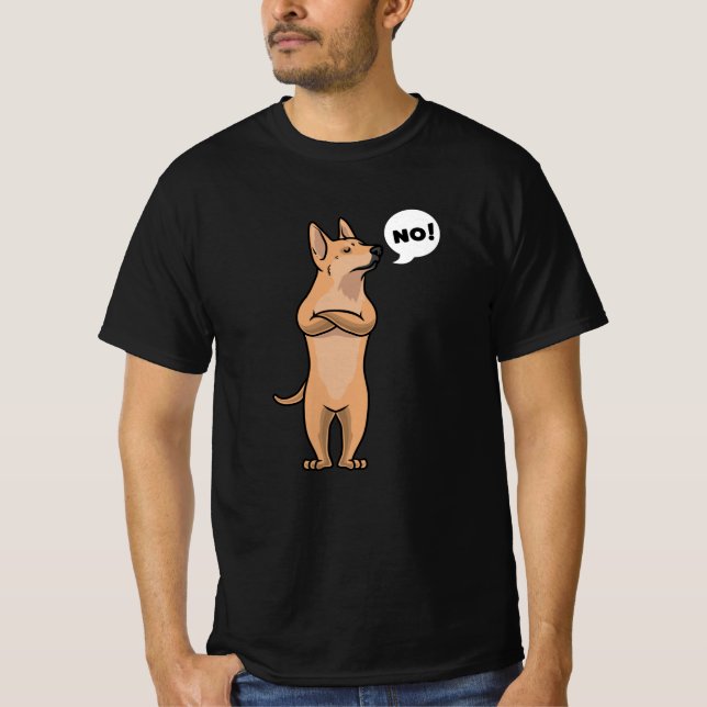 Stubborn Carolina dog T-Shirt (Front)