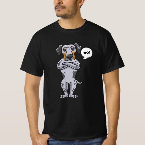 Stubborn Catahoula Leopard Dog funny T_Shirt