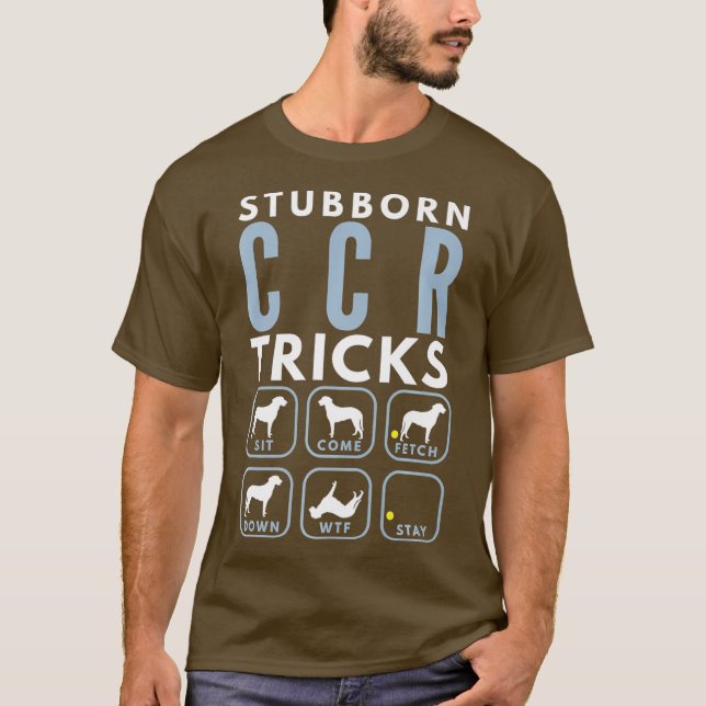 Stubborn Curly-coated Retriever Tricks - Dog T-Shirt (Front)