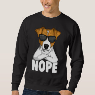 Stubborn Jack Russell Terrier Dog 1 Sweatshirt
