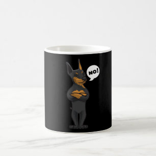 Stubborn Miniature Pinscher Coffee Mug