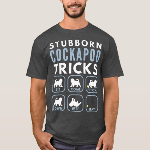 Stubborn Spoodle Tricks _ Dog Training Premium T_Shirt