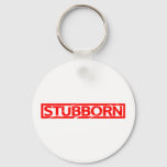 Stubborn Stamp Keychain