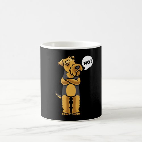 Stubborn Welsh Terrier Dog Coffee Mug