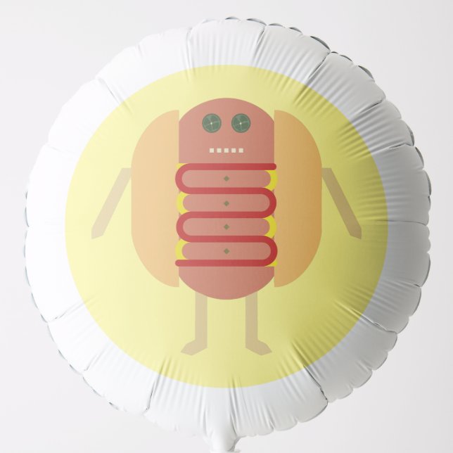 Stubby Lil Weenie Balloon (Front)