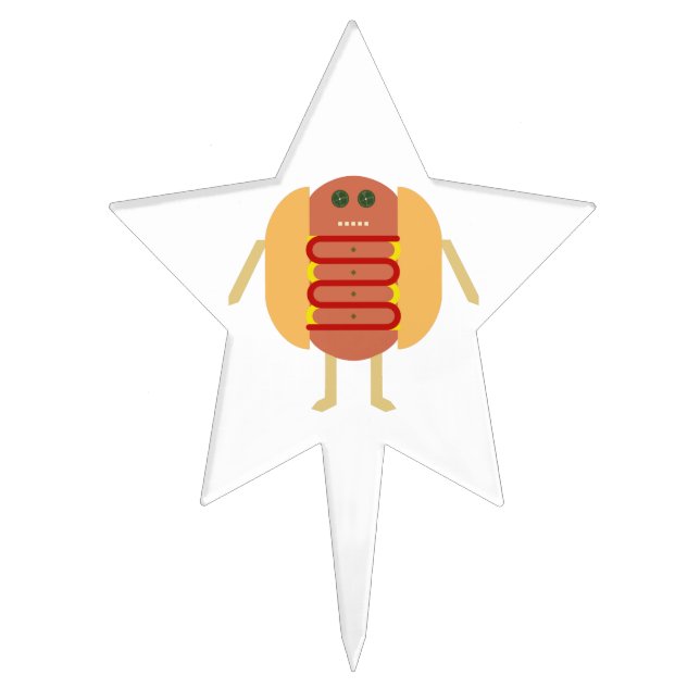 Stubby Lil Weenie Cake Topper (Front)