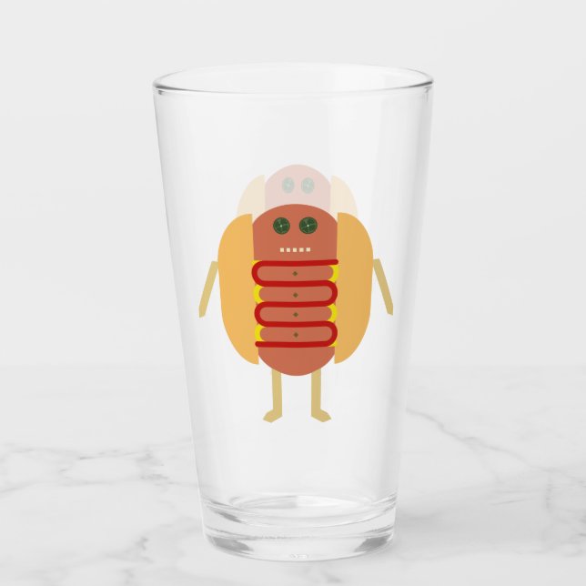 Stubby Lil Weenie Glass (Front)