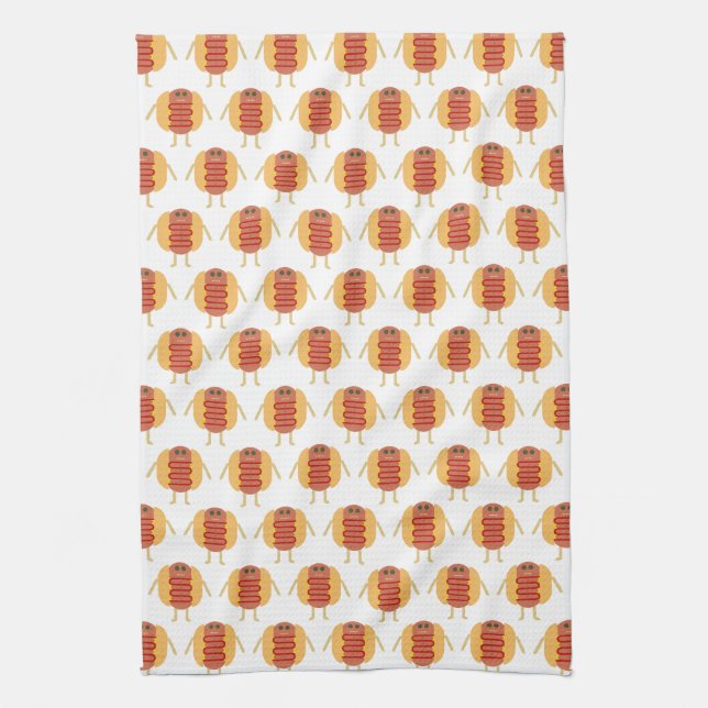 Stubby Lil Weenie Kitchen Towel (Vertical)