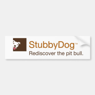 StubbyDog bumper sticker