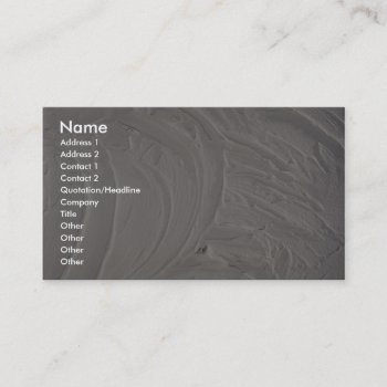 Stucco Business Card by inspirelove at Zazzle