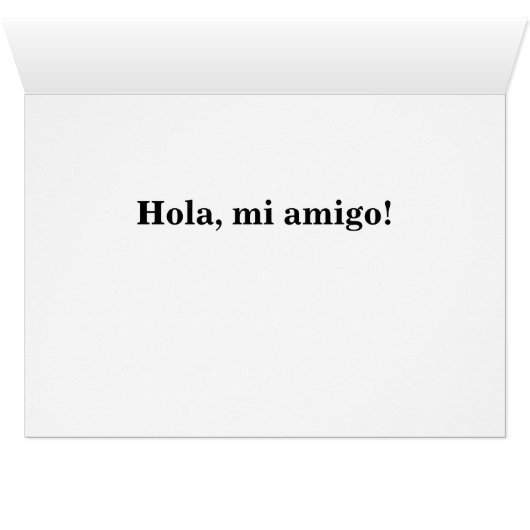 Stucco lizard card (Inside Horizontal (Bottom))