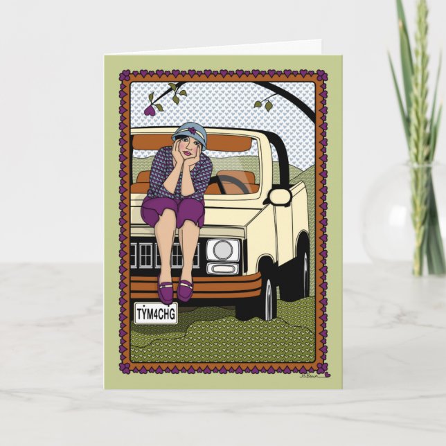 Stuck in a Rut_A_Greeting Card (Front)