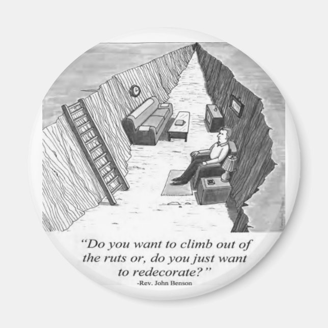 Stuck in a Rut Magnet (Front)