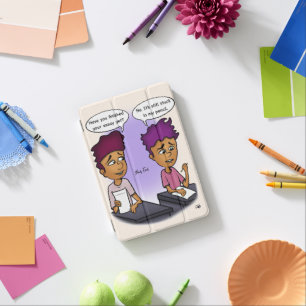 Stuck In Pencil iPad Mini Cover