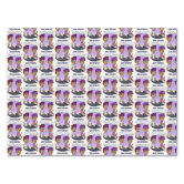 Colorful Colored Graph Paper Squares Tissue Paper