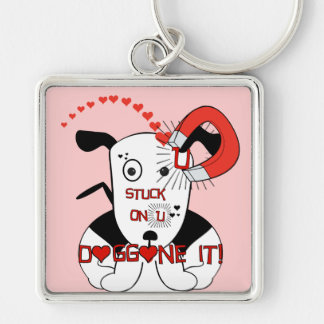 Stuck On U Doggone it! Keychain