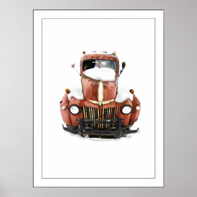 Stuck Truck No.1 Poster (Front)