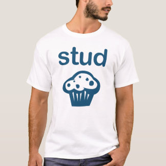 Stud Muffin (Blue) Tee Funny