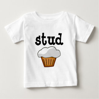 Stud Muffin, Cute Funny Baked Good Baby T-Shirt