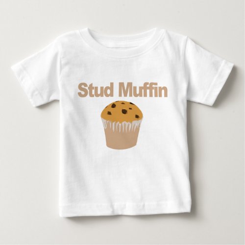 Stud Muffin Funny Baby T_Shirt