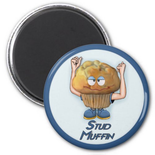 Stud Muffin Humor Magnet