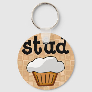 Stud Muffin Keychain