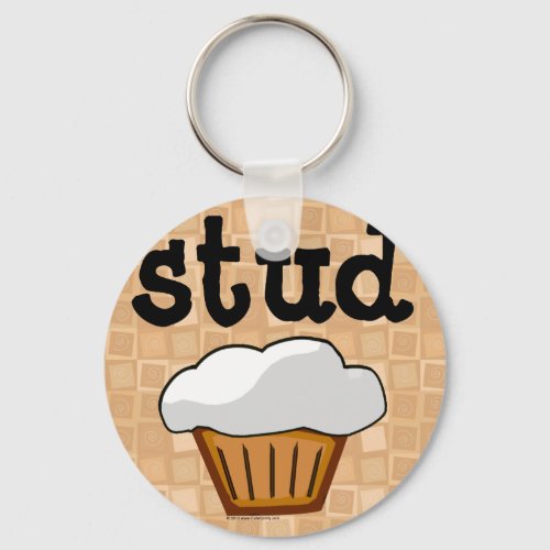 Stud Muffin Keychain