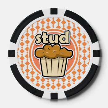 Stud Muffin.png Poker Chips by doozydoodles at Zazzle