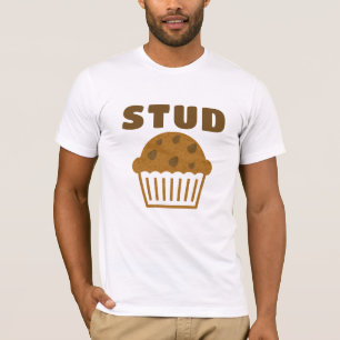 Stud Muffin Tee - Funny Muffin Graphic Shirt