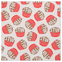 Stud Muffin Valentine Fabric