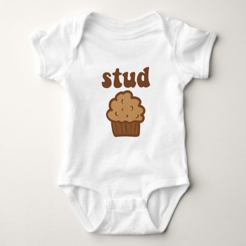 Stud Muffin Valentines  T_Shirt Baby Bodysuit