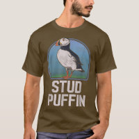 Stud Puffin Funny Seabird Animal Lover Stud Muffin