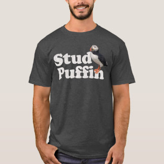 Stud Puffin Pajamas Retro Vintage Style T-Shirt