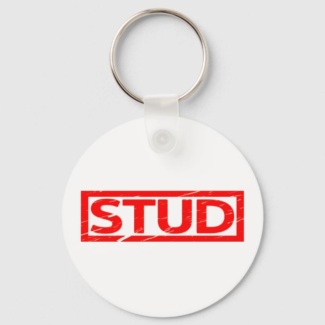 Stud Stamp Keychain (Front)