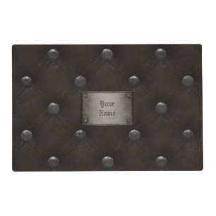 Studded Leather Armor With Plaque Placemat