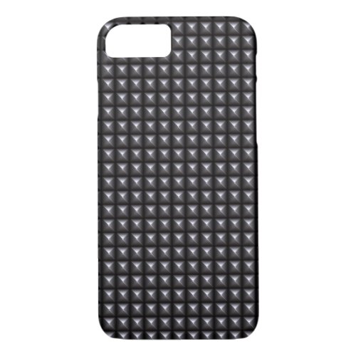 Studded Steel Texture iPhone 87 Case