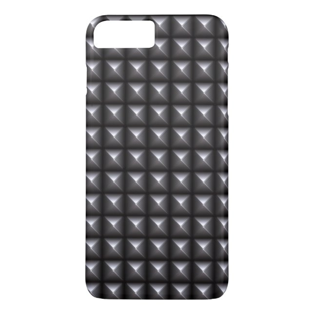Studded Steel Texture Case-Mate iPhone Case (Back)
