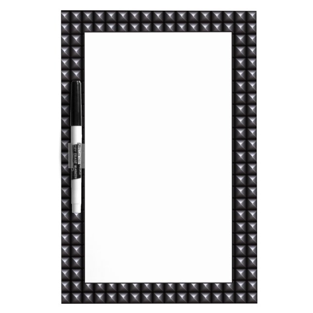 Studded Steel Texture Dry-Erase Board (Front)