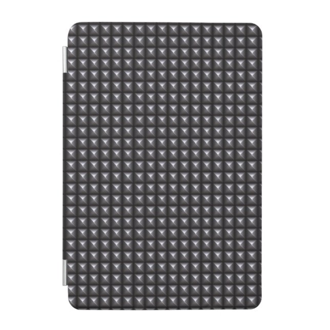 Studded Steel Texture iPad Mini Cover (Front)