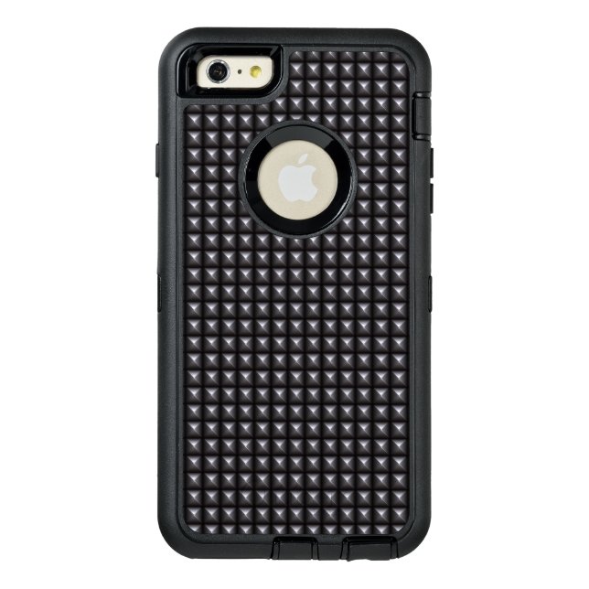 Studded Steel Texture Otterbox iPhone Case (Back)