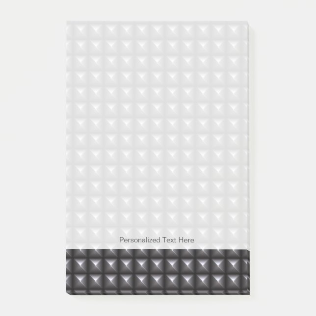 Studded Steel Texture Post-it Notes (Front)