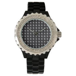 Studded Steel Texture Watch