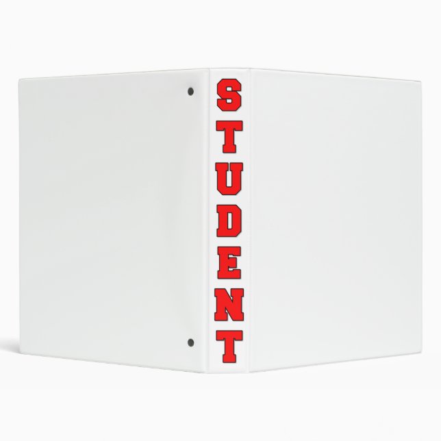 Student 3 Ring Binder (Background)