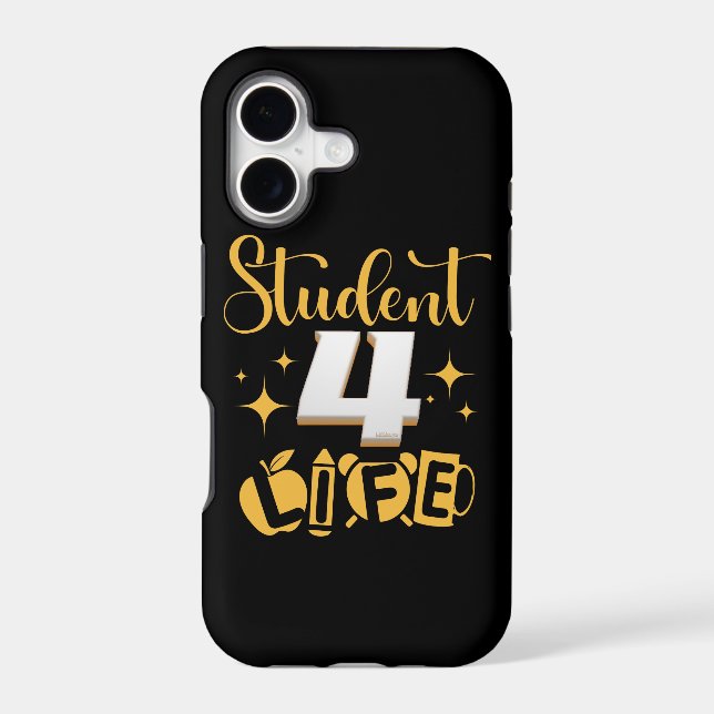 STUDENT 4 LIFE #studentlife                        Iphone Case (Back)