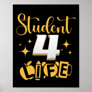 STUDENT 4 LIFE #studentlife Poster