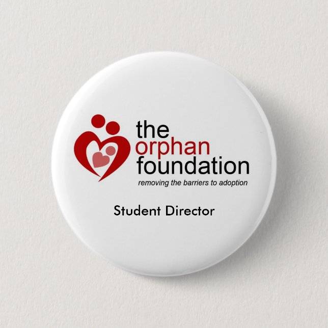 Student Director Badge Pinback Button (Front)