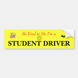 Student Driver Bumper Sticker