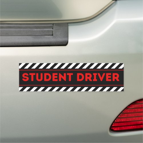 Student Driver  Car Magnet