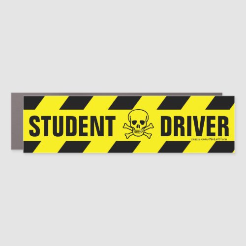 Student Driver Car Magnet